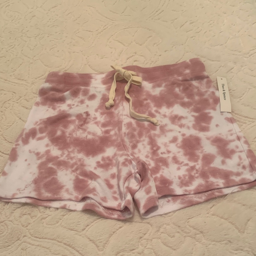 Blush Tie-Dye Women's Athletic Shorts